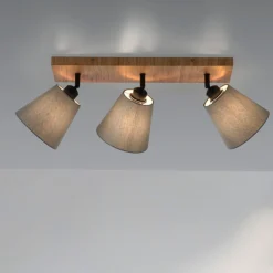 Groene Michel plafondspot, 3-lamps