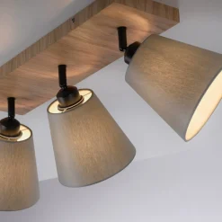 Groene Michel plafondspot, 3-lamps