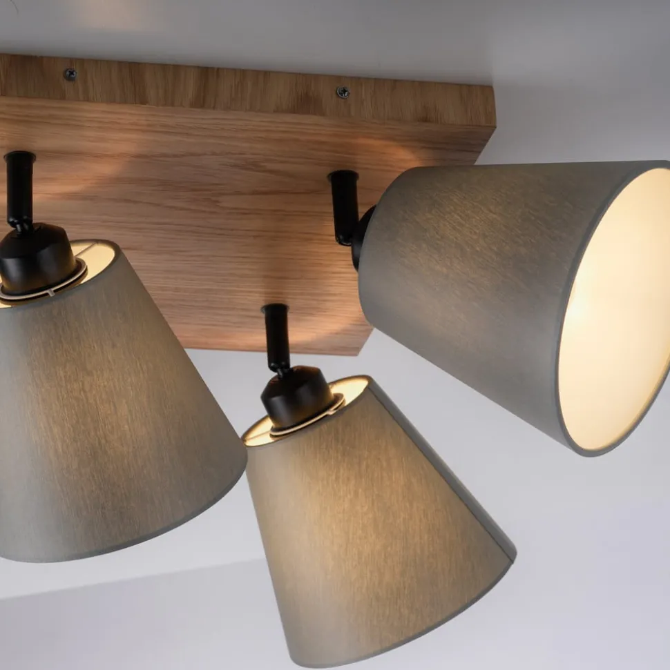 Groene Michel plafondspot, 4-lamps