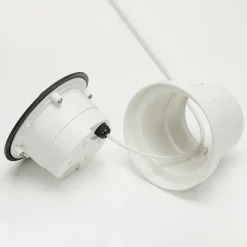 Grond-inbouwlamp Ceci 160-2L rond zwart 10W CCT