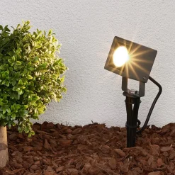 Grondspies lamp Jiada met LEDs