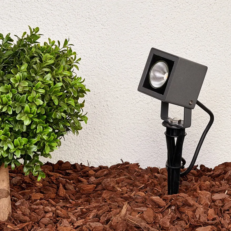 Grondspies lamp Jiada met LEDs