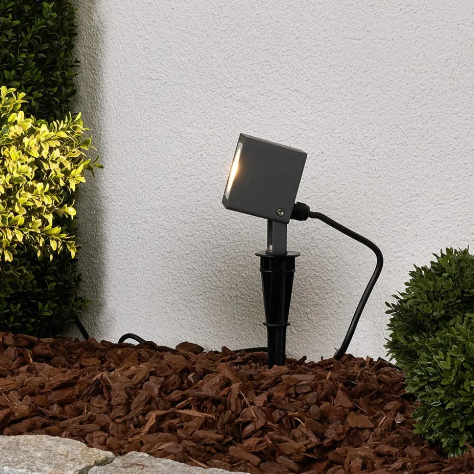 Grondspies lamp Jiada met LEDs