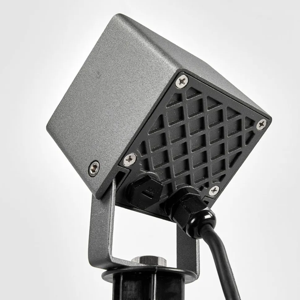 Grondspies lamp Jiada met LEDs