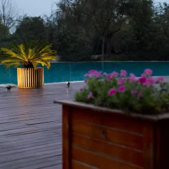 Grondspies lamp Jiada met LEDs