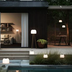 Grondspies lamp Kettle met kap Ø 36 cm