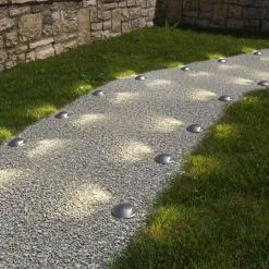 Grondspot inbouwlamp Helene voor buiten met LEDs