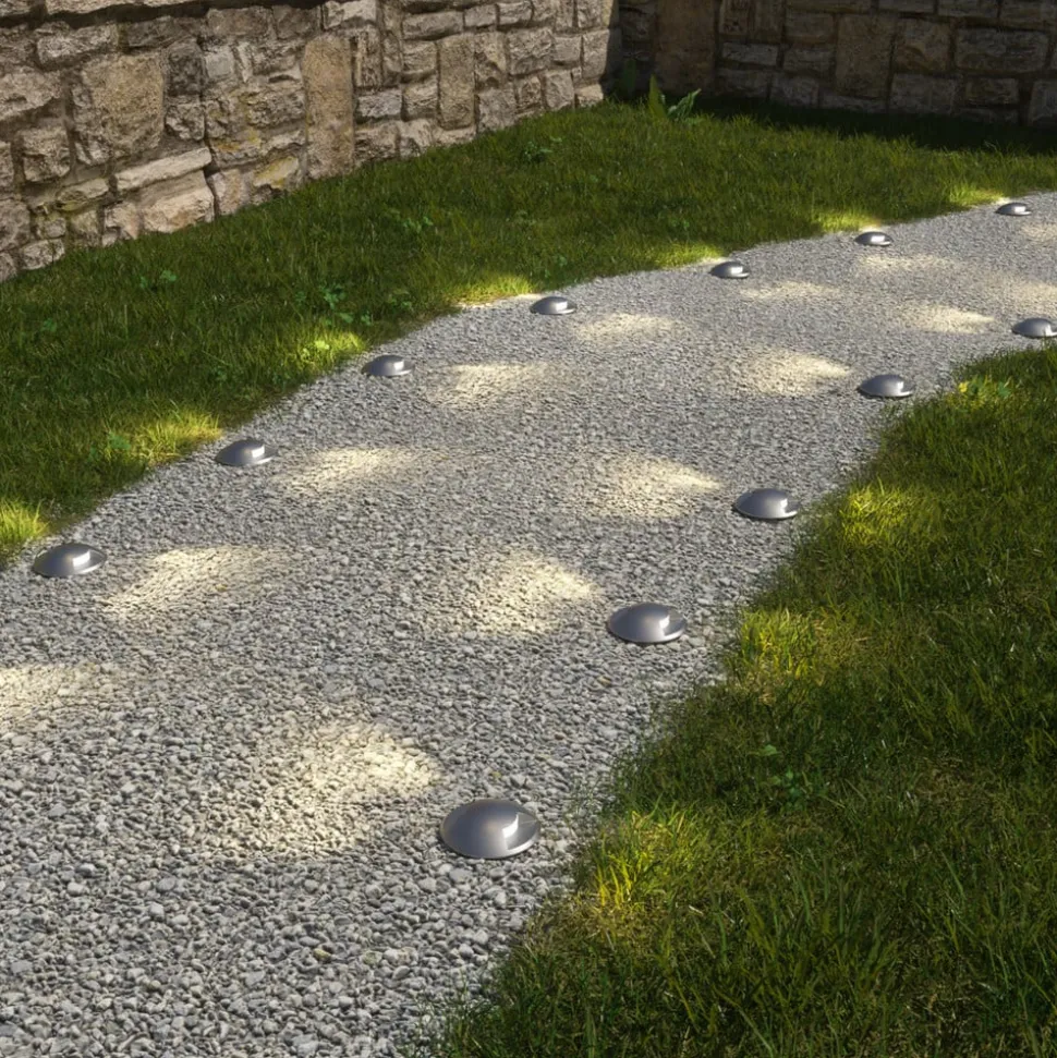 Grondspot inbouwlamp Helene voor buiten met LEDs