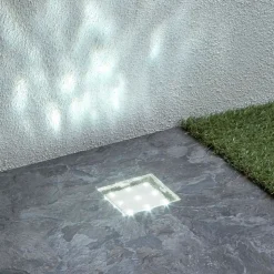 Grondspot inbouwlamp Walkover, IP68 8x8cm