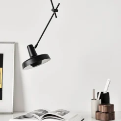 GRUPA Arigato Deck 1-lamp 70cm Ø23cm zwart