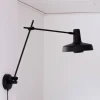 GRUPA Arigato wand 1-lamp 70cm Ø23cm zwart