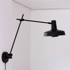 GRUPA Arigato wand 1-lamp 70cm Ø23cm zwart