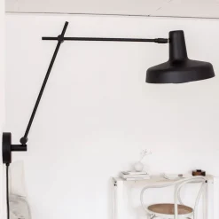 GRUPA Arigato wand 1-lamp 70cm Ø23cm zwart