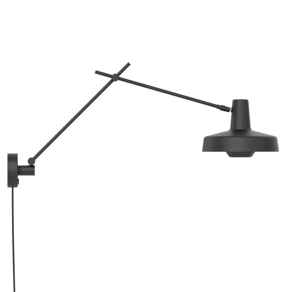 GRUPA Arigato wand 1-lamp 70cm Ø23cm zwart