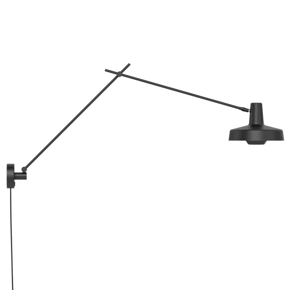 GRUPA Arigato wand 1-lamp 110cm Ø23cm zwart