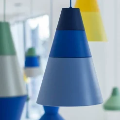 GRUPA Ili Ili Coney Cone hanglamp blauw