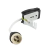 GU10 fitting met afstandhouder, wit, kabel 10 cm max. 35 W