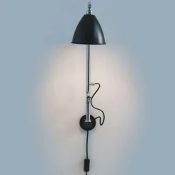 GUBI Bestlite BL5 wandlamp chroom/zwart