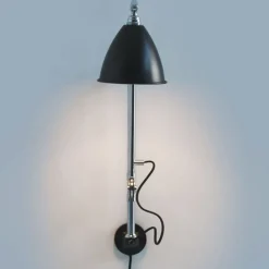 GUBI Bestlite BL5 wandlamp chroom/zwart