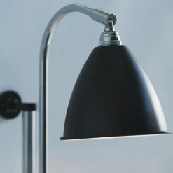 GUBI Bestlite BL5 wandlamp chroom/zwart
