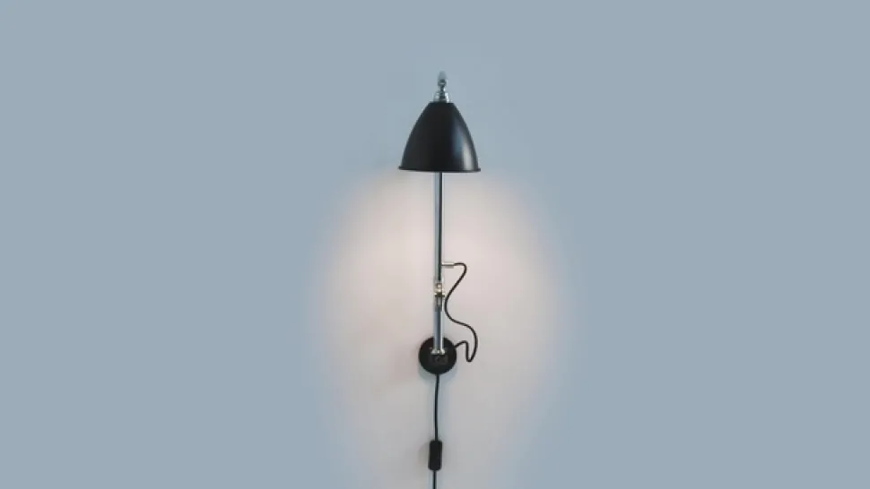 GUBI Bestlite BL5 wandlamp chroom/zwart