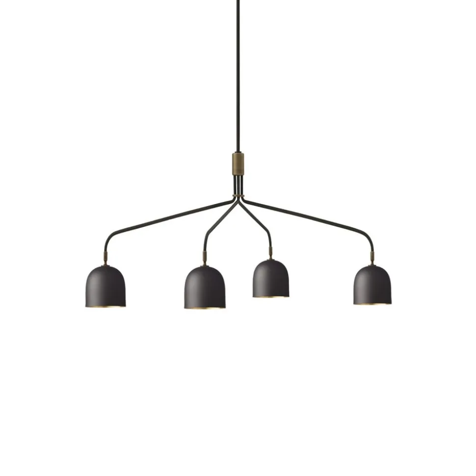 Gubi Kroonluchter Howard 4-lamps 134x103 cm brons