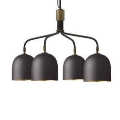 Gubi Kroonluchter Howard 4-lamps Ø 66 cm brons