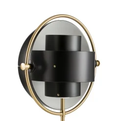 Gubi Lite tafellamp, hoogte 50 cm, messing/zwart