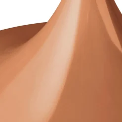 Gubi Semi hanglamp, Ø 47 cm, pompoenroest bruin glanzend