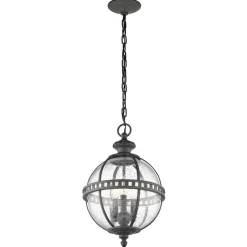 Halleron buiten hanglamp in Victoriaanse stijl