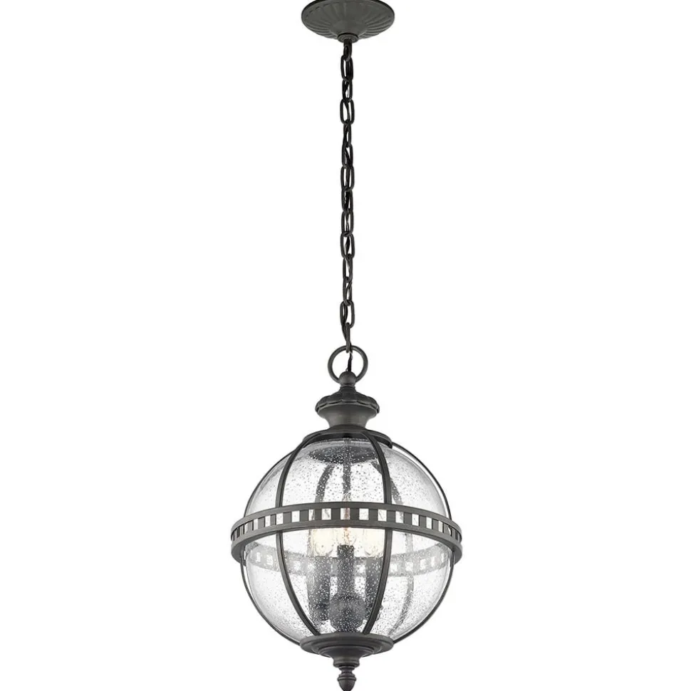 Halleron buiten hanglamp in Victoriaanse stijl