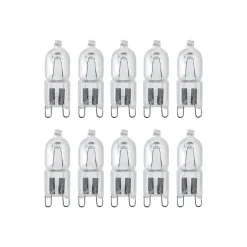 Halogeen-lamp Halopin G9 60W 2.000 h 10 per set