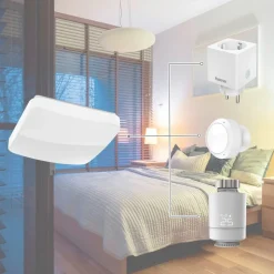 Hama glitter plafondlamp, sterrenhemel CCT hoekig