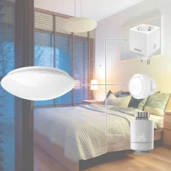 Hama glitter plafondlamp, sterrenhemel, CCT, rond