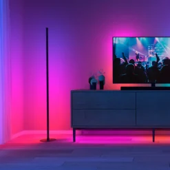 Hama LED vloerlamp met muzieksensor, slim, RGB, dimbaar