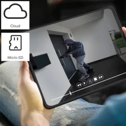 Hama WLAN LED spotcamera bewegingssensor IP54