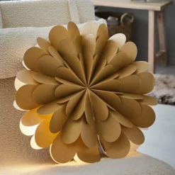 Hangende ster Maravilla, goud Ø 60 cm