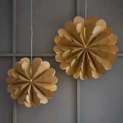 Hangende ster Maravilla, goud Ø 60 cm