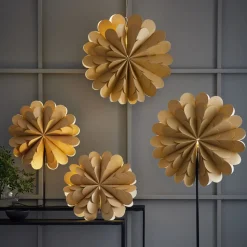 Hangende ster Maravilla, goud Ø 60 cm