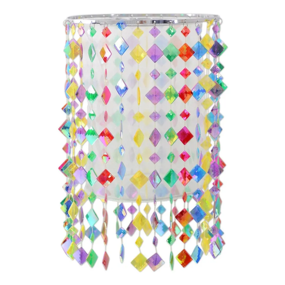 Hanglamp 6008361 met bonte acrylplaat