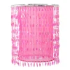 Hanglamp 6008419 met decoratiestenen, pink