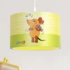 Hanglamp 25/40 muis, geel, E27, 1-lamp, kunststof