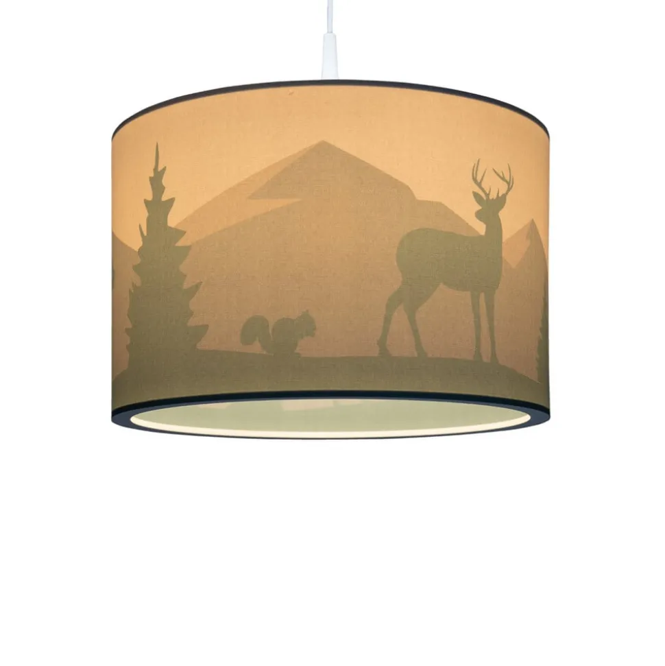 Hanglamp 25/40 Scandi Forest, Ø 40 cm, groen, 1-lamp