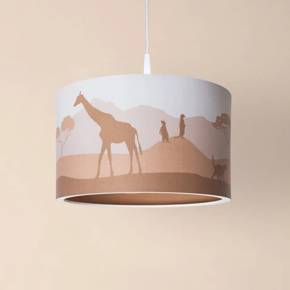 Hanglamp 25/40 Scandi Savanne, Ø 38 cm, oranje, E27