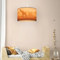 Hanglamp 25/40 Scandi Savanne, Ø 38 cm, oranje, E27