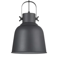 Hanglamp Adrian in zwart, Ø 25cm