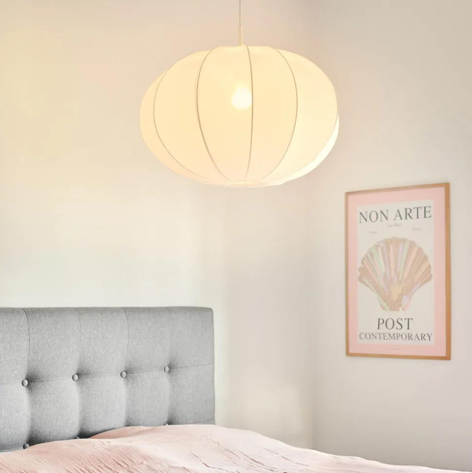 Hanglamp Aeron 60 met stoffen kap Ø 60 cm