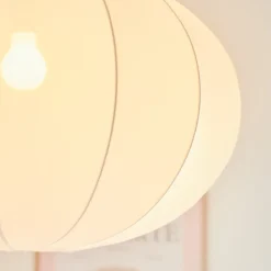 Hanglamp Aeron 60 met stoffen kap Ø 60 cm