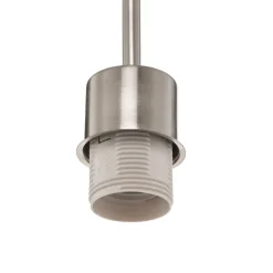 Hanglamp Amy met kunststof kristallen, goud