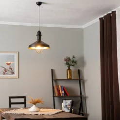 Hanglamp AV-4106-M25-BSY met kooi-kap